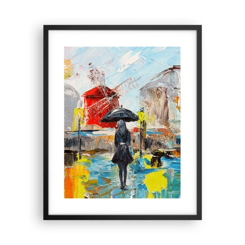 Poszter fehér keretben - Párizsi legendák - 40x50 cm