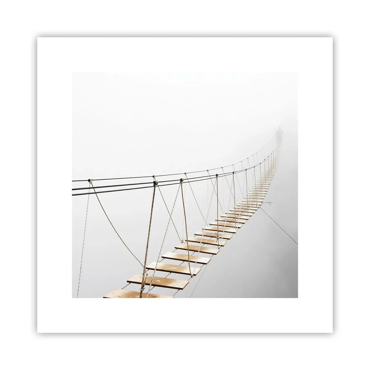 Poszter - Hová vezet? - 30x30 cm