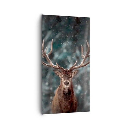 Vászonkép - Az erdő királya koronázva - 65x120 cm