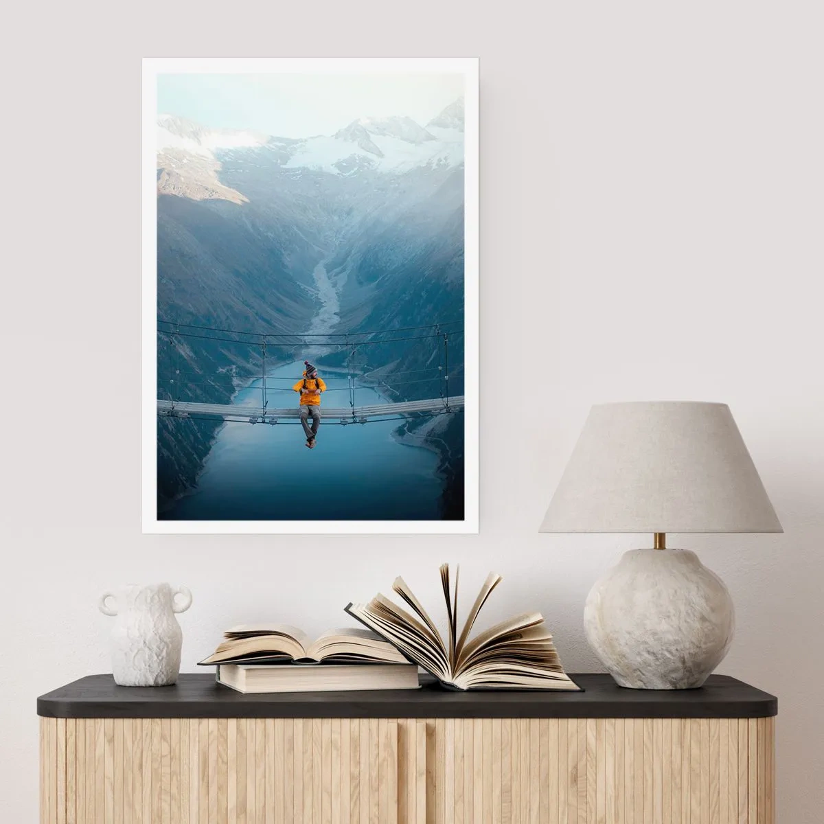 Poszter - Elragadtatott a felfüggesztésben - 70x100 cm