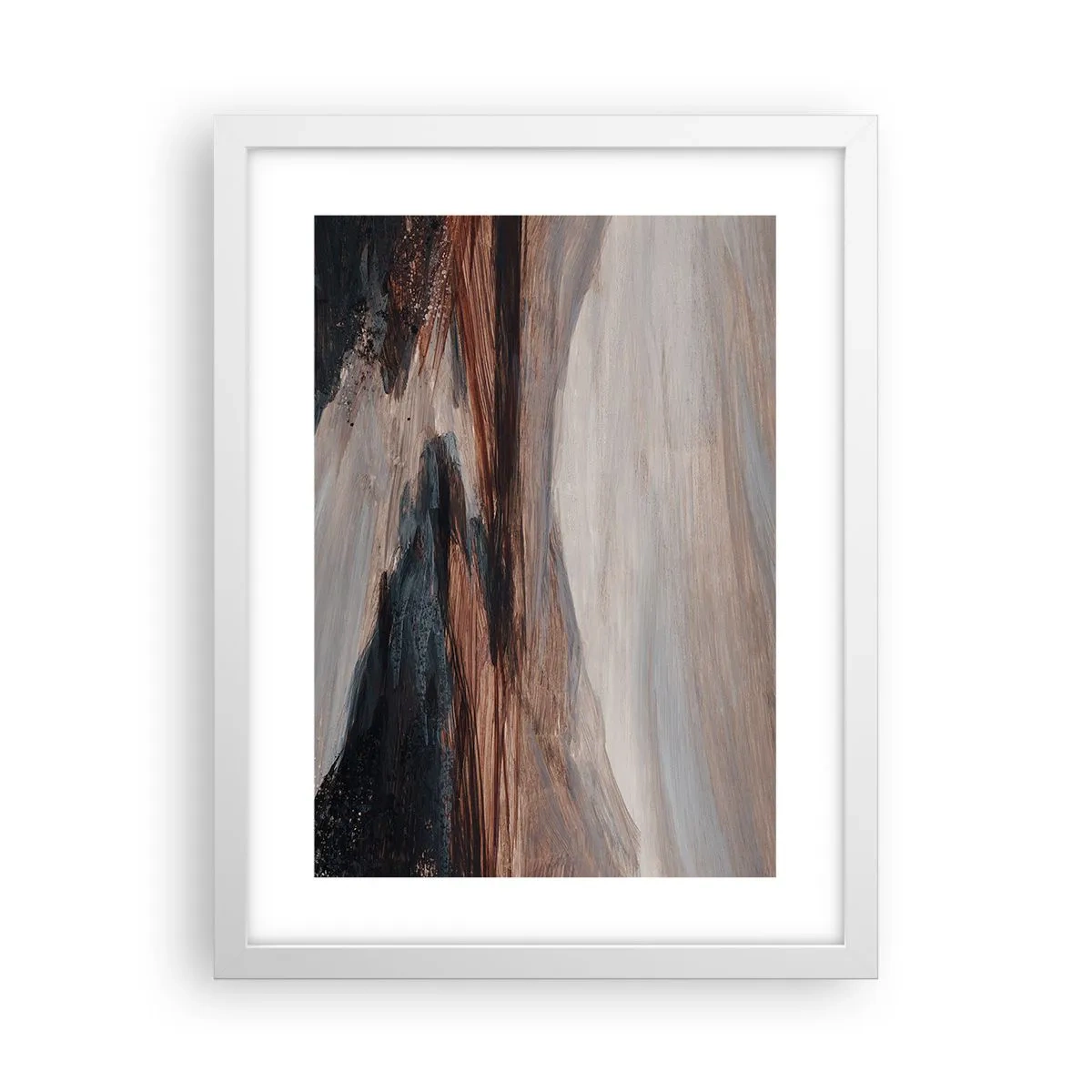 Poszter fekete keretben -  Békés völgy - 30x40 cm