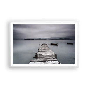 Poszter fekete keretben - Holnap indulhatsz - 91x61 cm