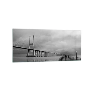 Üveg kép - Mindenkinek, ami neki jár - 120x50 cm