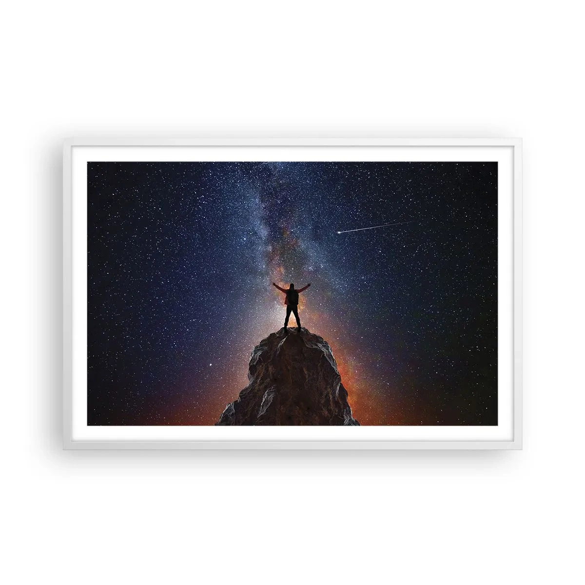 Poszter fekete keretben - Az erő velem van! - 91x61 cm