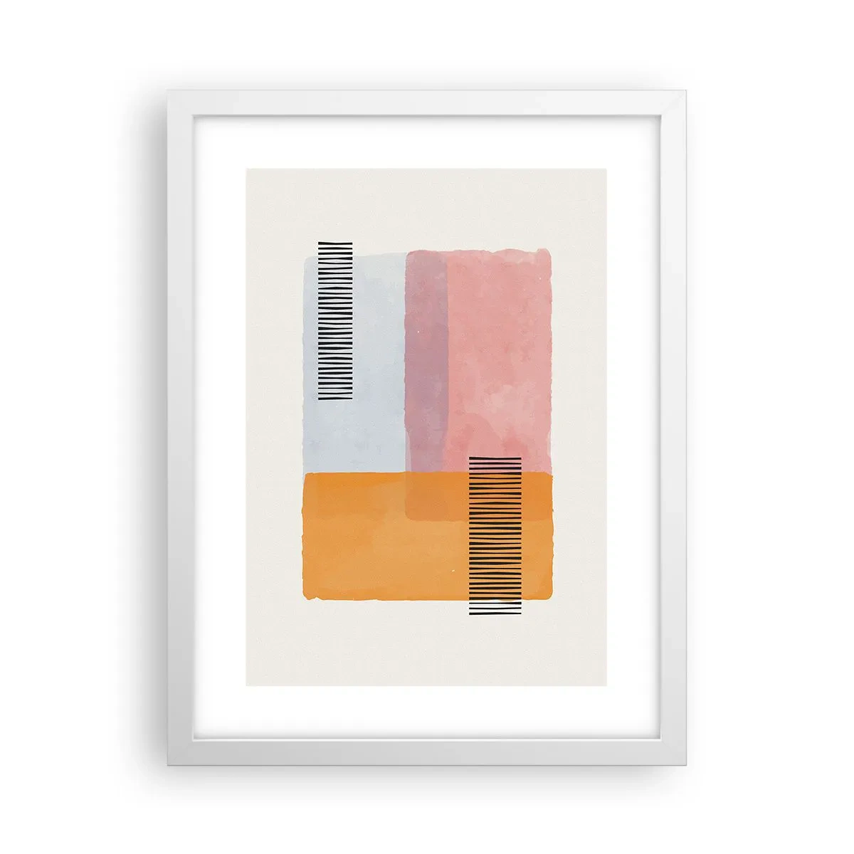 Poszter fekete keretben - Saroktól sarokig - 30x40 cm