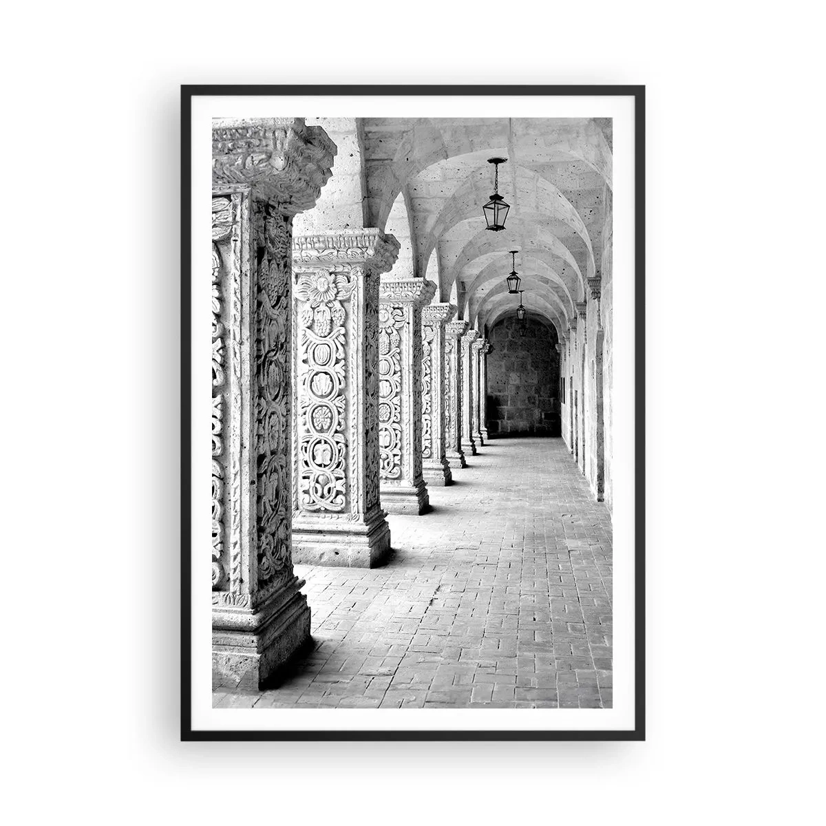 Poszter fehér keretben - És hová megy...? - 70x100 cm