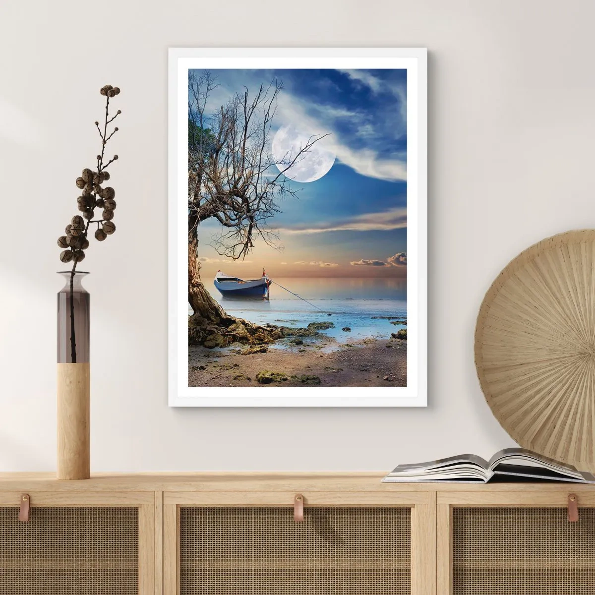 Poszter fekete keretben - Ez a vég vagy a kezdet? - 70x100 cm