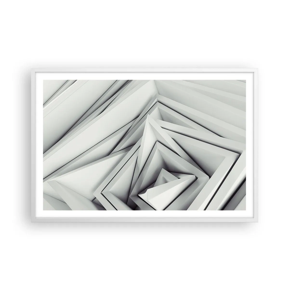 Poszter fekete keretben - Éles szögek bimbóznak - 91x61 cm