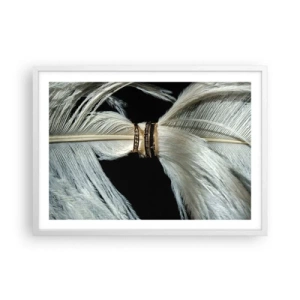 Poszter fekete keretben - ...és nem hagylak el... - 70x50 cm