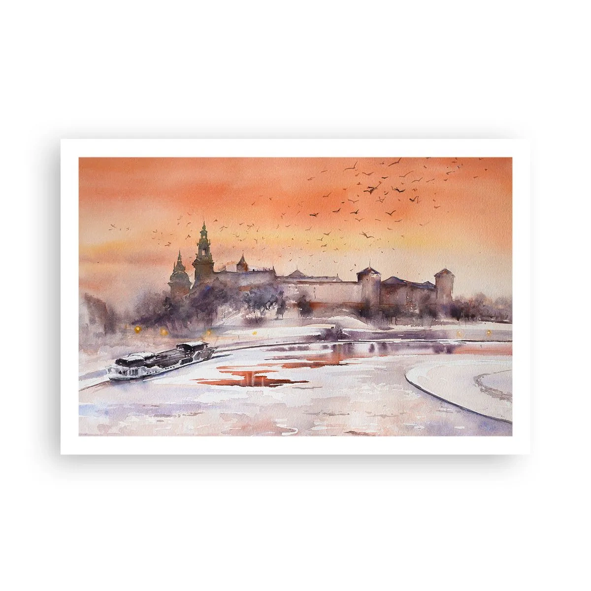 Poszter - Királyi naplemente - 91x61 cm