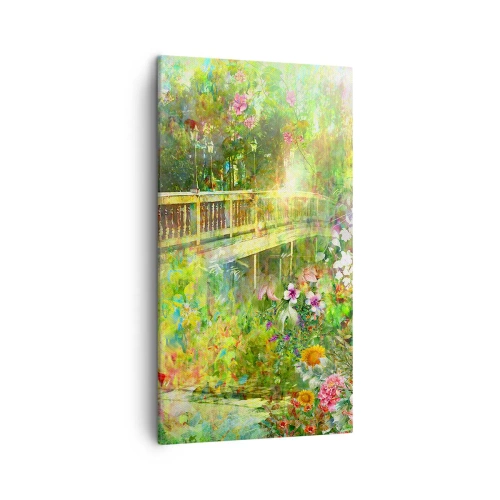 Vászonkép - A tavaszi sóhajok hídja - 45x80 cm