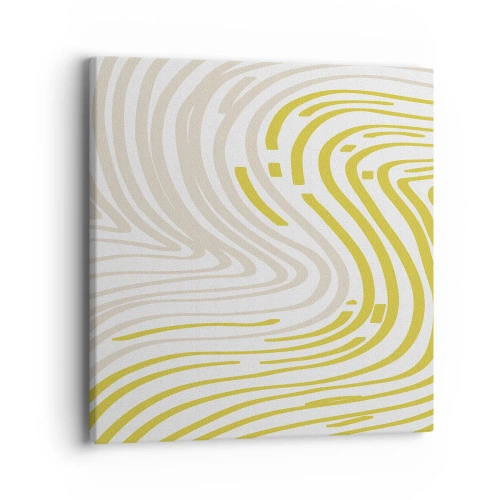 Vászonkép - Kompozíció szelíd kanyarral - 40x40 cm