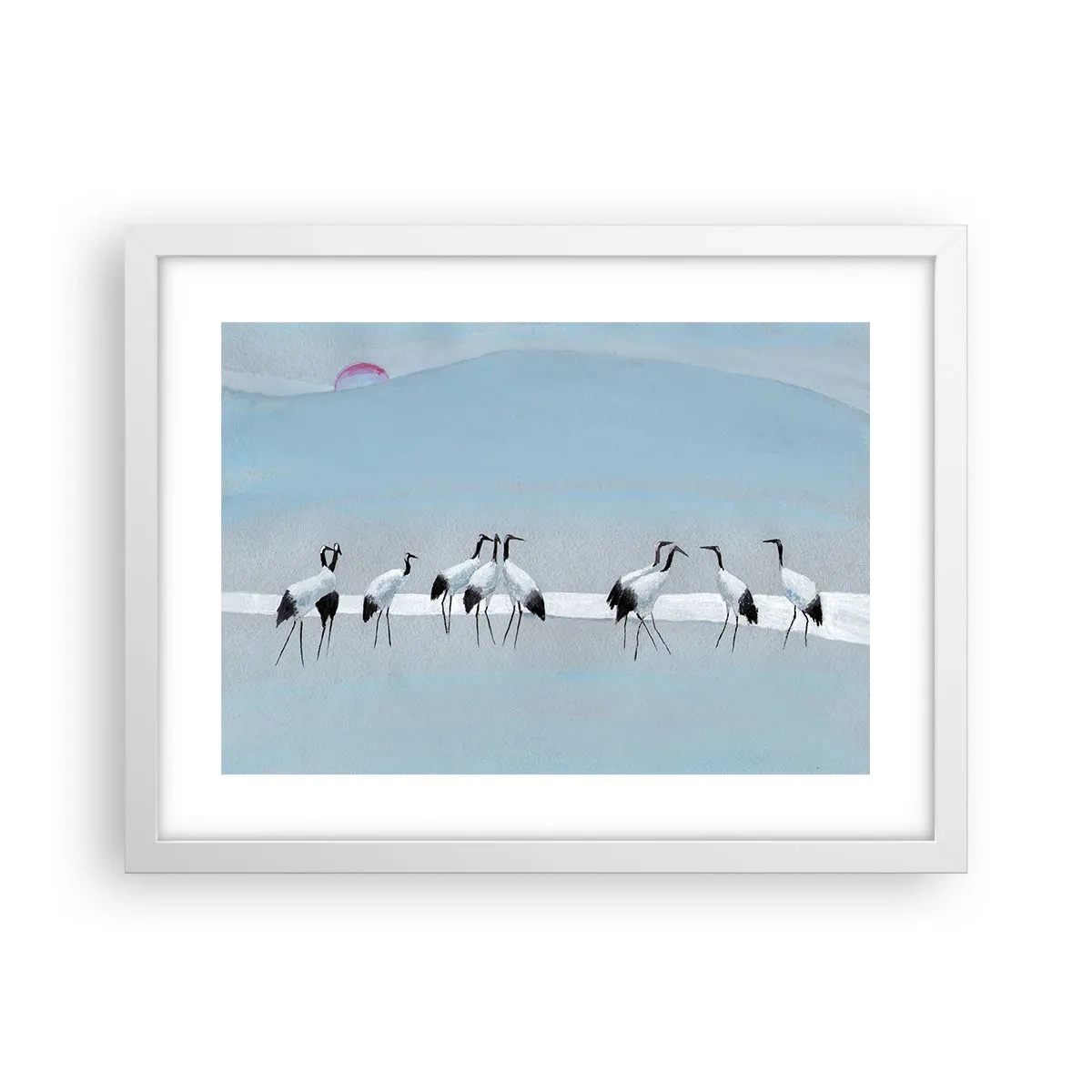 Poszter fekete keretben - Egy forró nap után - 40x30 cm