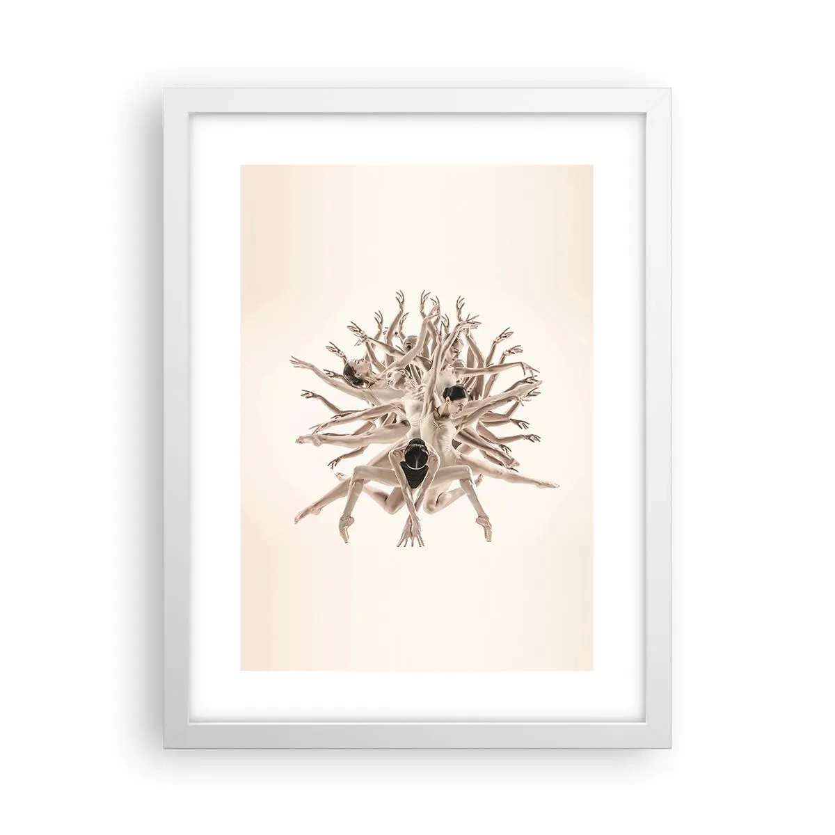 Poszter fekete keretben - Virágzás a táncban - 30x40 cm