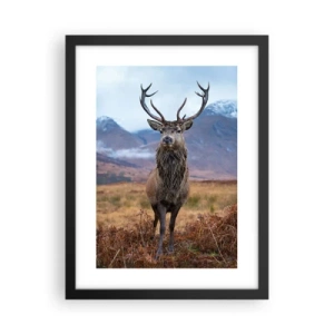 Poszter fehér keretben - Saját földön - 30x40 cm