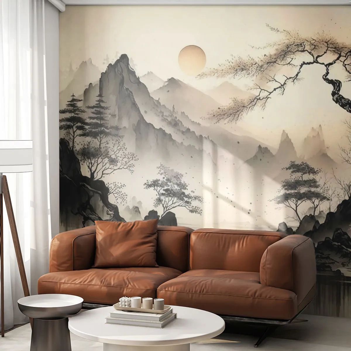 Fotótapéta Premium Sand - A Kelet egyedülálló varázsa - Ázsia, Japán, Kilátás - 100x70 cm