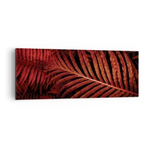 Vászonkép - Az élet vörös színe - 140x50 cm