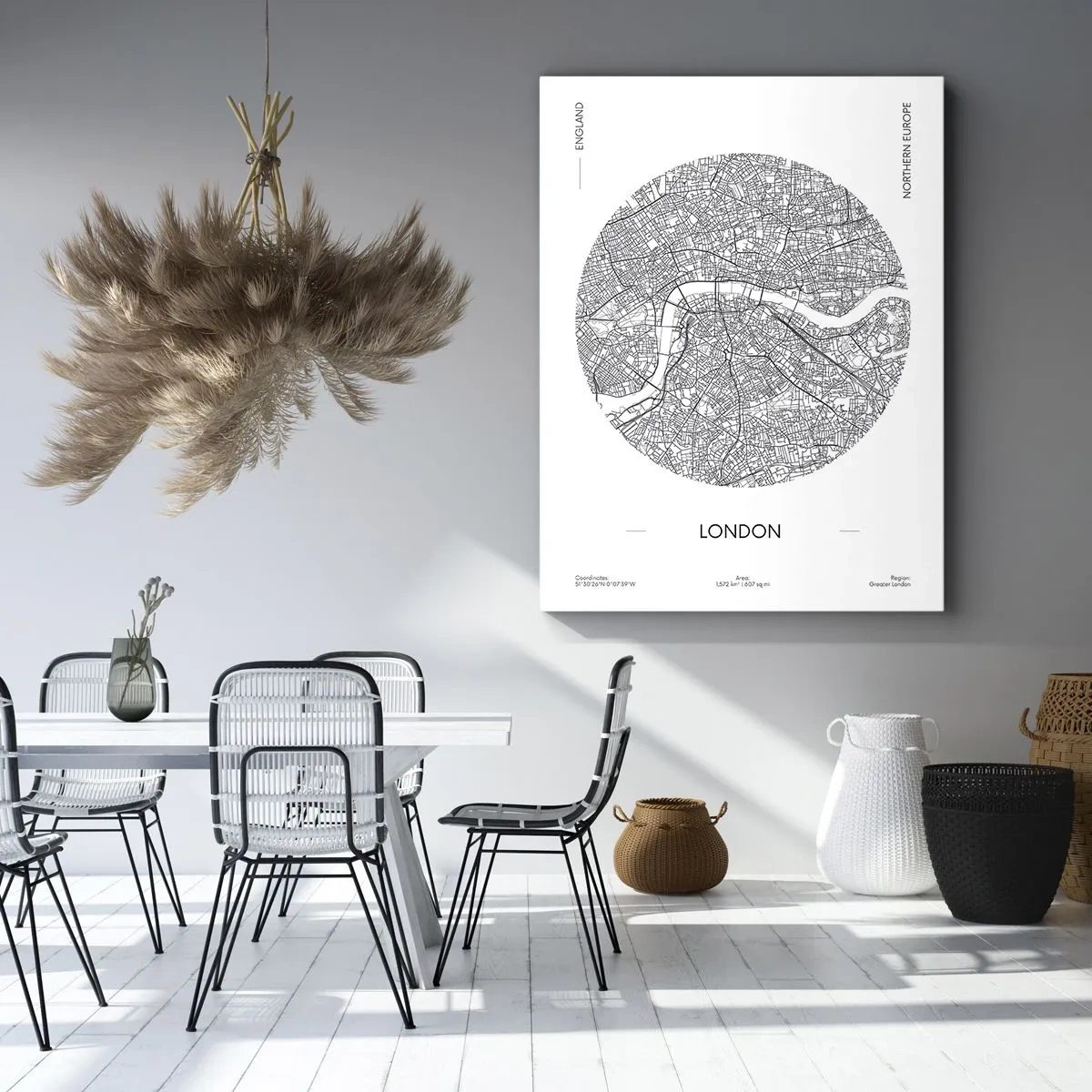 Vászonkép - London anatómiája - 45x80 cm