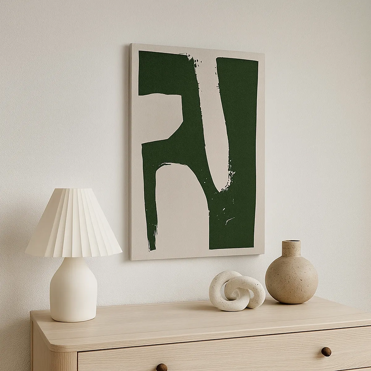 Vászonkép - Fehér öblök - 50x70 cm