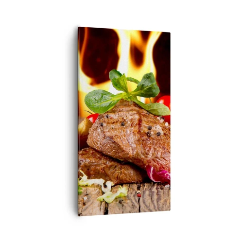 Vászonkép - Parázzsal elővarázsolva - 55x100 cm