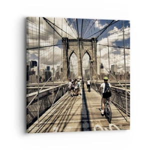 Vászonkép - Egyenesen a város szívébe - 30x30 cm