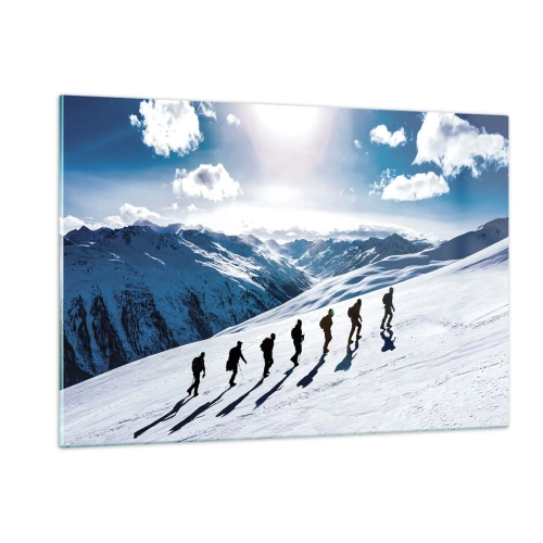 Üveg kép - A hódítók csapata - 120x80 cm