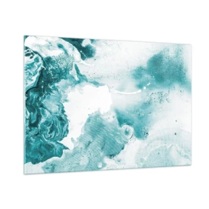 Üveg kép - Kék holtágai - 100x70 cm