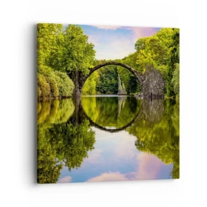 Vászonkép - A két világ találkozásánál - 40x40 cm