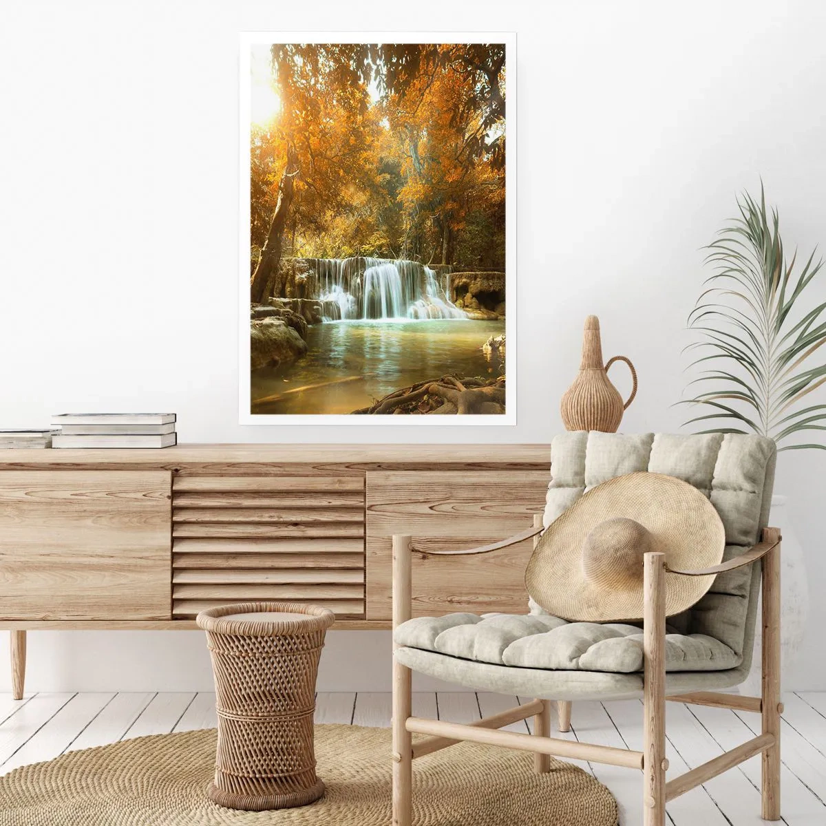 Poszter - Park kaszkád - 61x91 cm