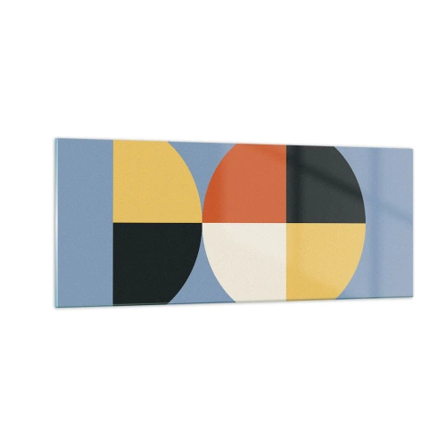 Üveg kép - Nézd és számolj - 100x40 cm