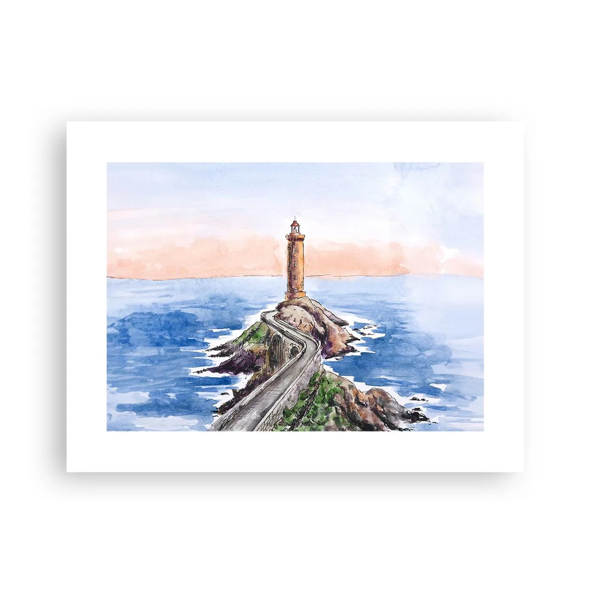 Poszter - Szemben a tengerrel - 40x30 cm