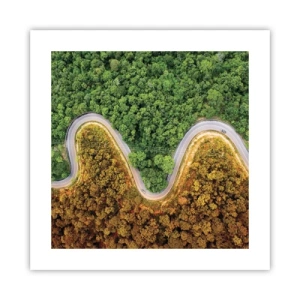 Poszter - Határok és áttörések - 40x40 cm