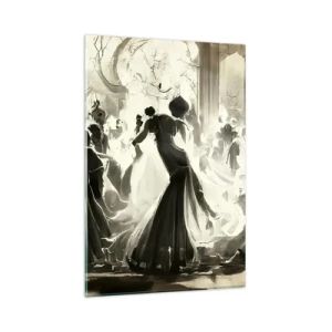 Üveg kép - Nagy álarcosbál - 80x120 cm