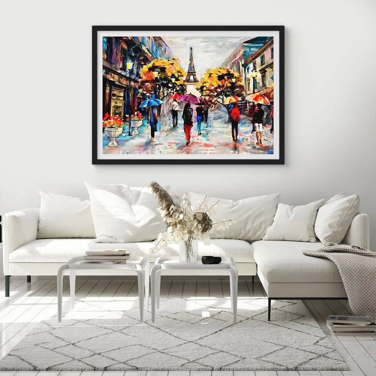 Poszter fehér keretben - Ősszel különösen szép - 70x50 cm