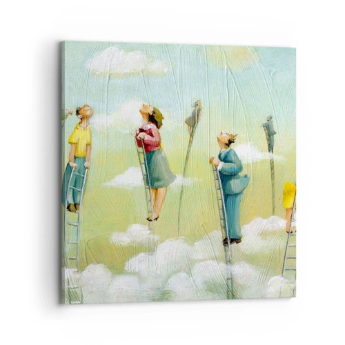 Vászonkép - Az álmod mögött - 70x70 cm