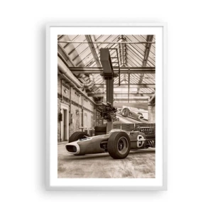 Poszter fekete keretben - A győztes pihenője - 50x70 cm