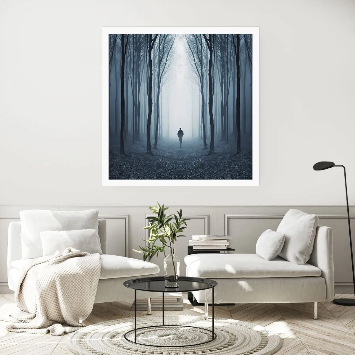 Poszter - És minden egyszerű és világos - 40x40 cm