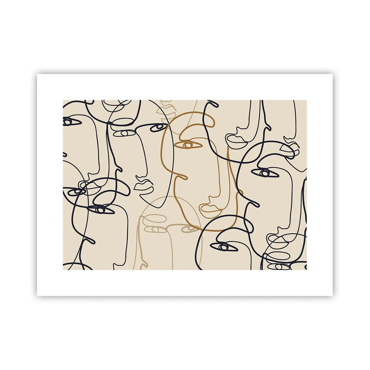 Poszter - Többszörös portré  - 40x30 cm