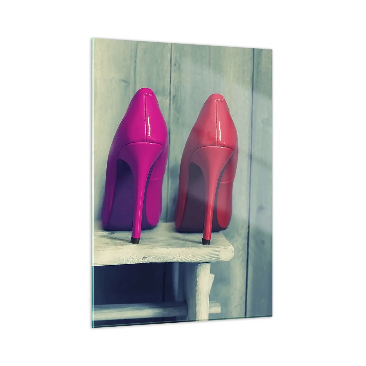 Üveg kép - Séta a szivárványon - 50x70 cm