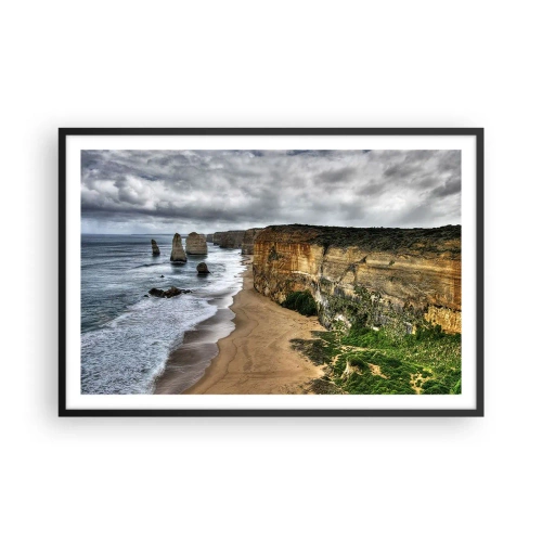 Poszter fehér keretben - Nyers gyönyör - 91x61 cm