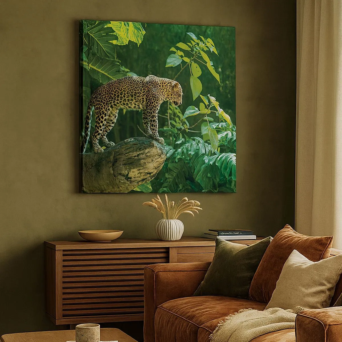 Vászonkép - A vadászatra? - 30x30 cm