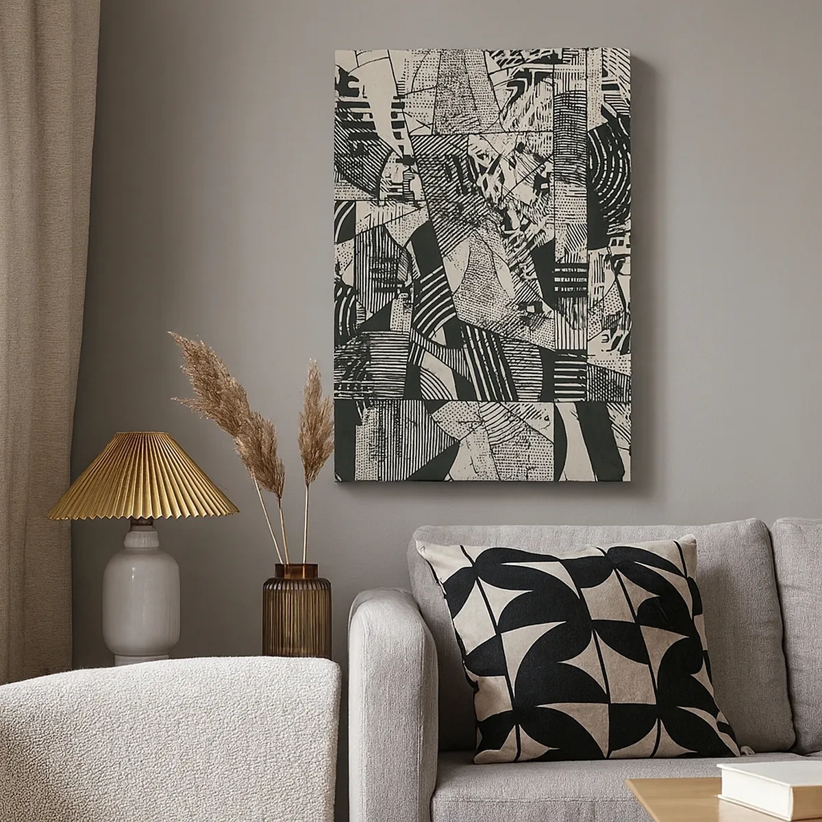 Vászonkép - A jelenkor dinamikája - 50x70 cm