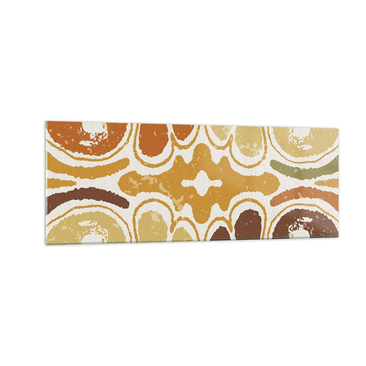 Üveg kép - Érzelmes absztrakció - 140x50 cm