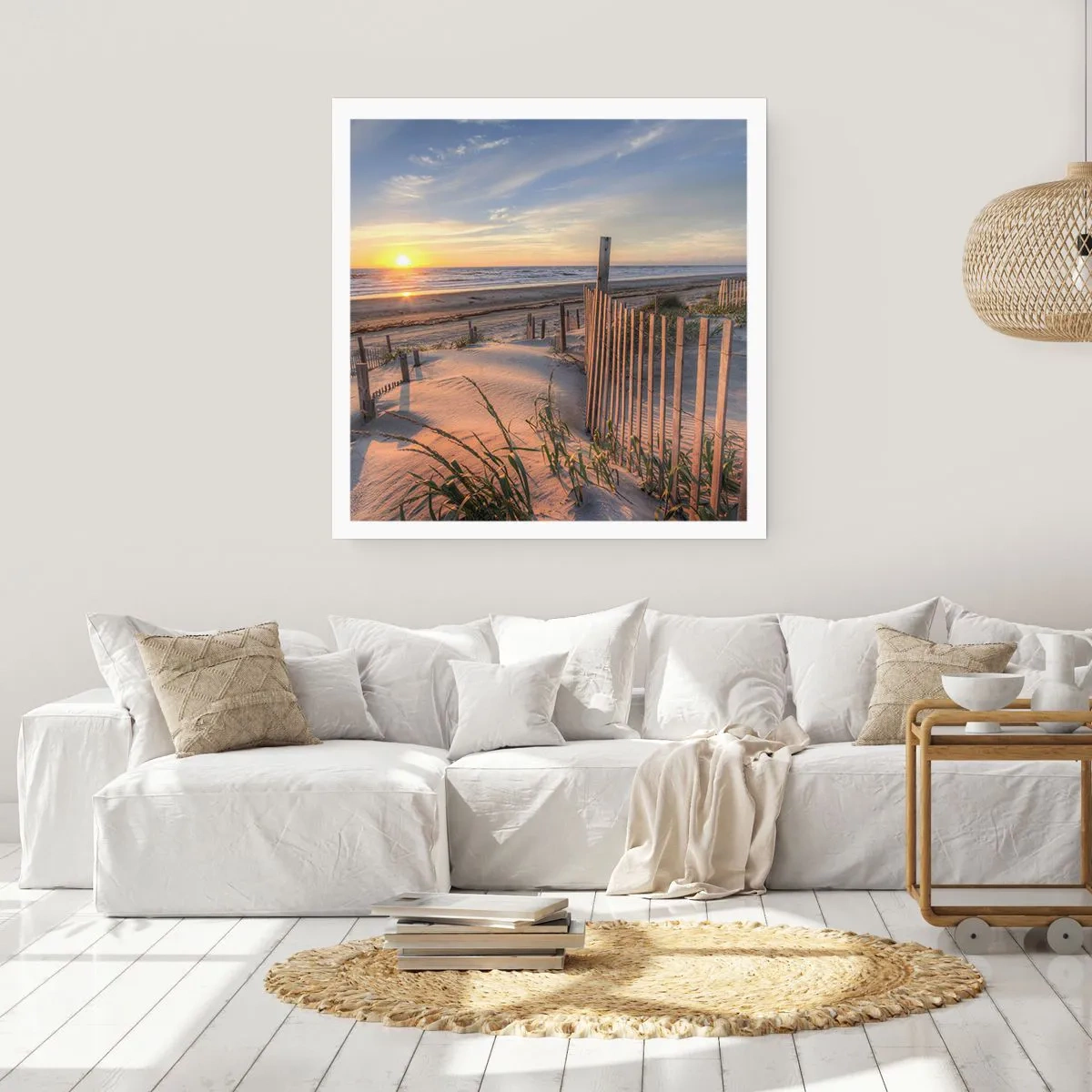 Poszter - A szél ragyogása és árnyéka - 40x40 cm