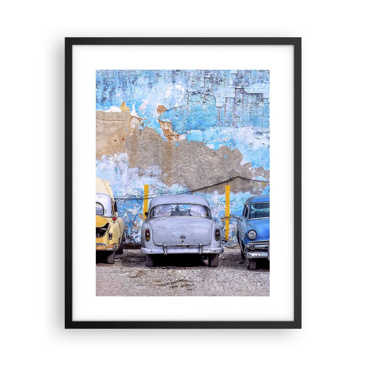 Poszter fehér keretben - Veteránok találkozása - 40x50 cm