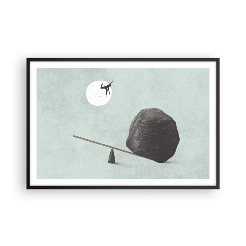 Poszter fehér keretben - Valóra vált álom. - 91x61 cm