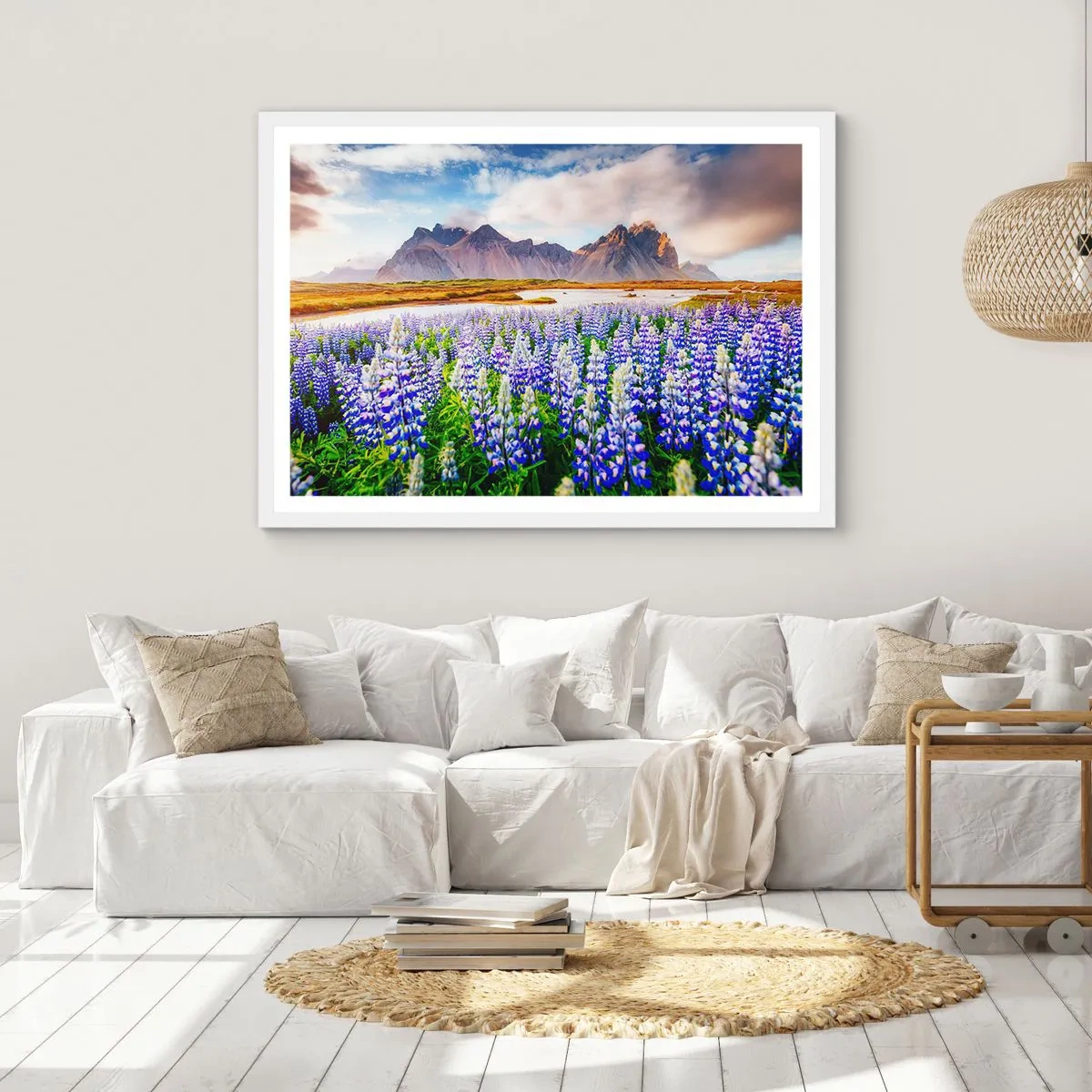 Poszter fekete keretben - Erő és szigorúság a szelídség mellett - 70x50 cm