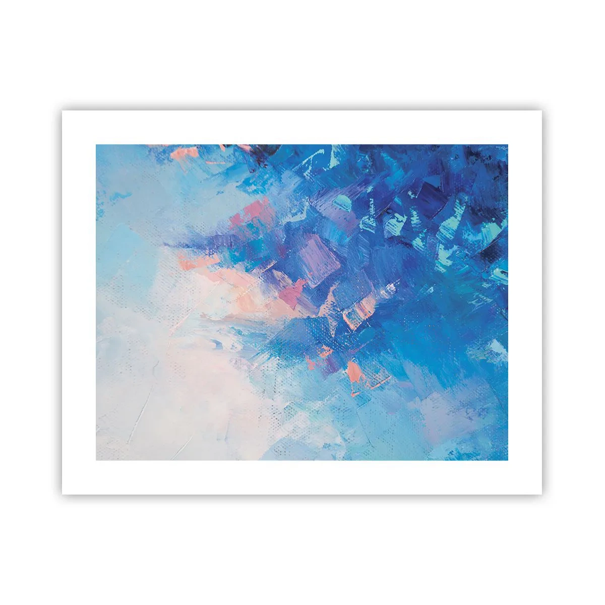 Poszter - Téli absztrakció - 50x40 cm