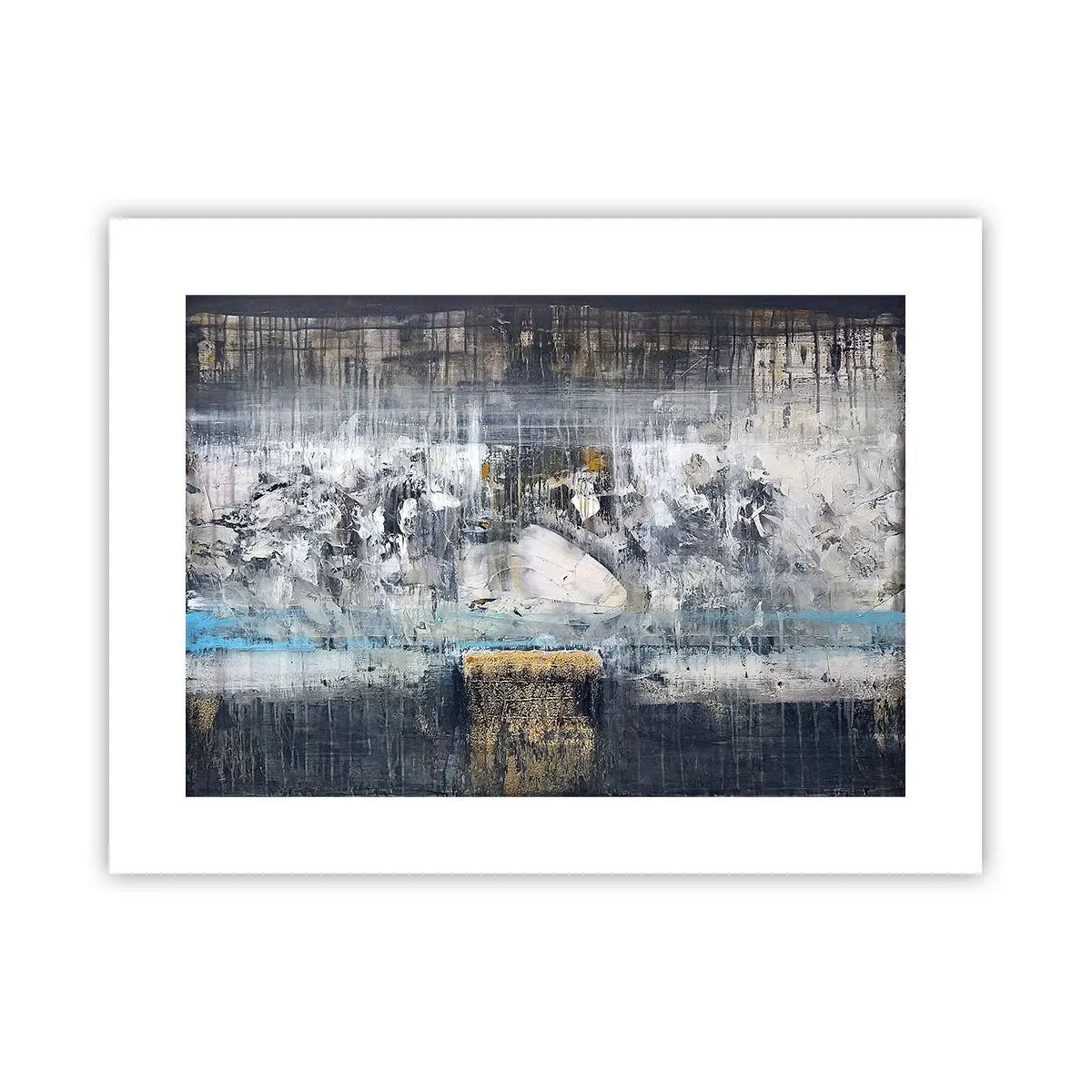 Poszter - Mint a jégen, mint a csomón - 40x30 cm