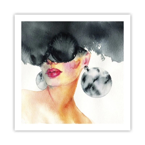 Poszter - Az elegancia titka - 60x60 cm